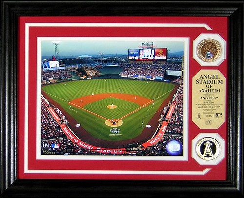 Highland Mint Los Angeles Angels Stadium Gold Mint Coin