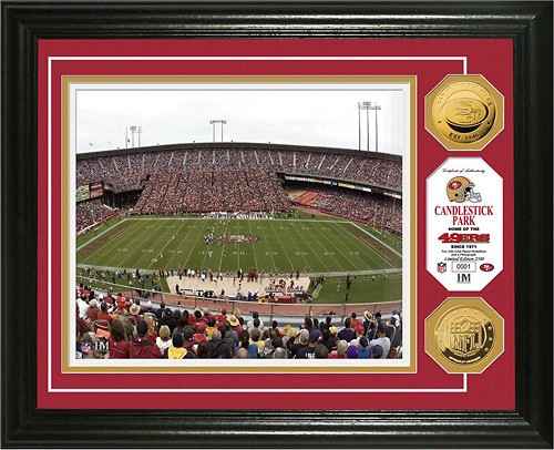 : San Francisco 49ers, End Zone at Levi's Stadium - 44x18-inch  Double Mat, Deluxe Framed NFL Picture by Blakeway Panoramas : Sports &  Outdoors