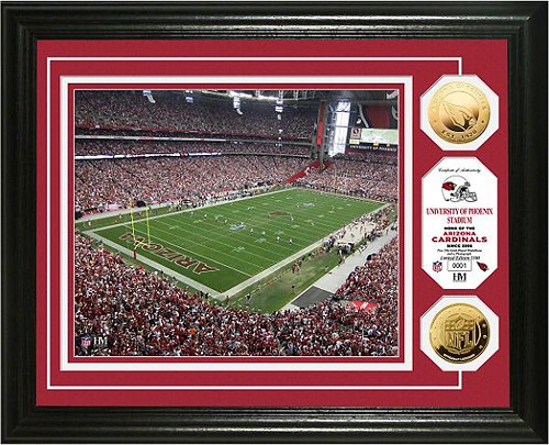 Best Buy: Highland Mint Arizona Cardinals Framed Stadium Photo and  Commemorative Coins PHOTO3123K