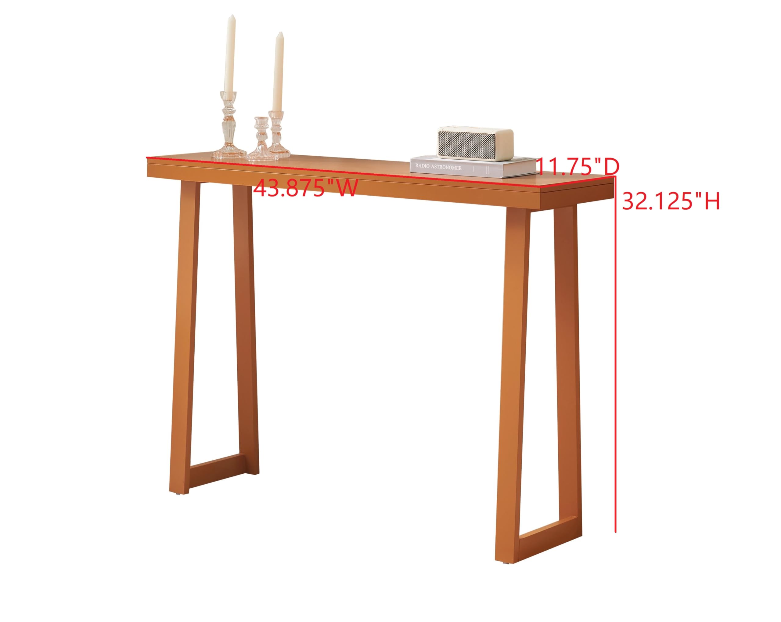 43.875"W  
11.75"D  
32.125"H