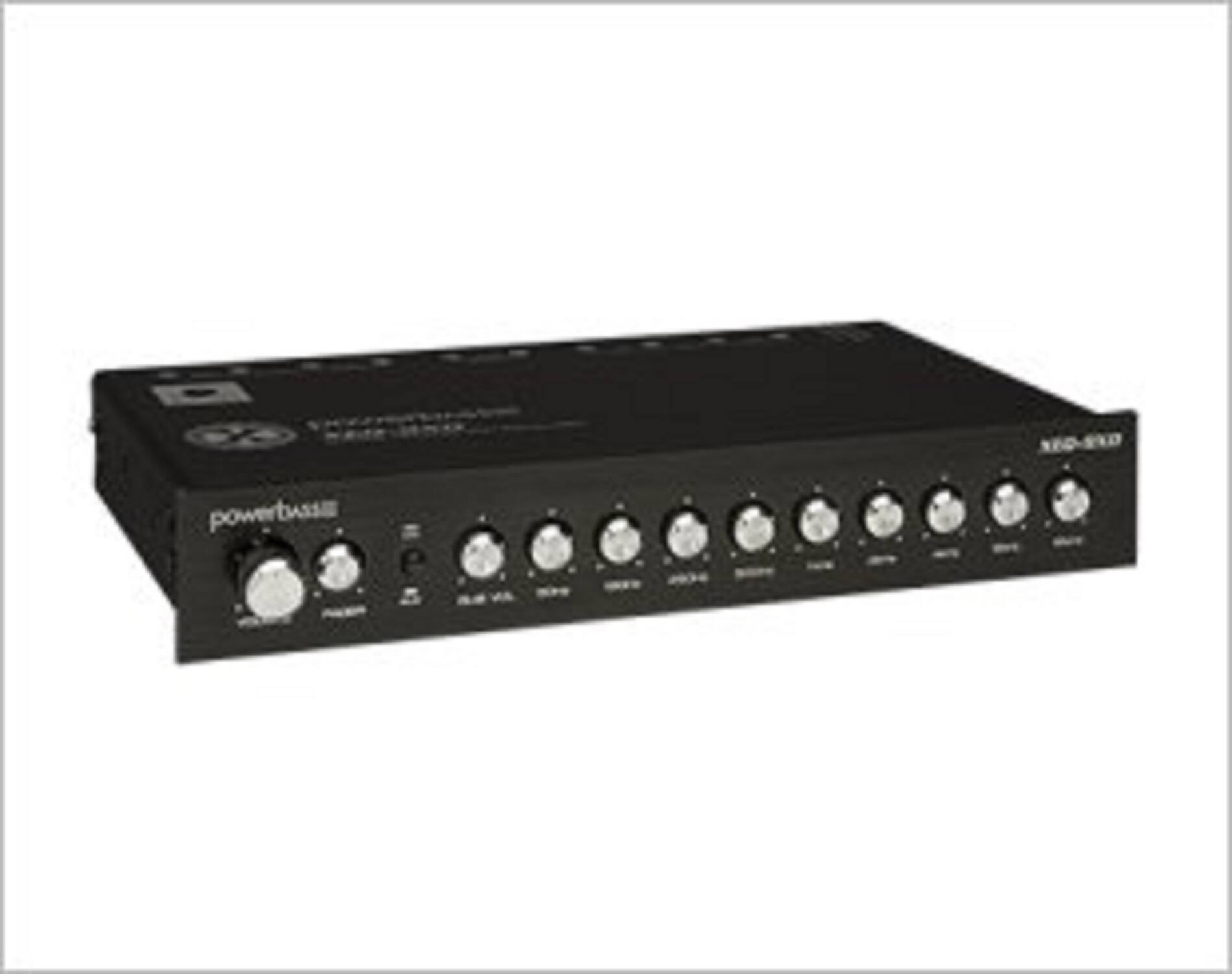 Front. Powerbass - 9-Band Active Equalizer - Black.