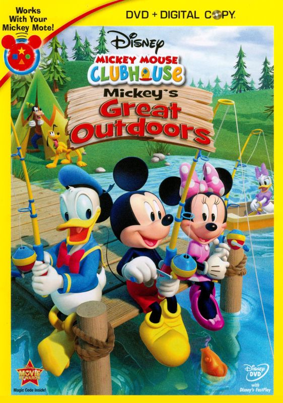  Mickey Mouse Clubhouse: Mickey's Great Outdoors [2 Discs] [Includes Digital Copy] [DVD]