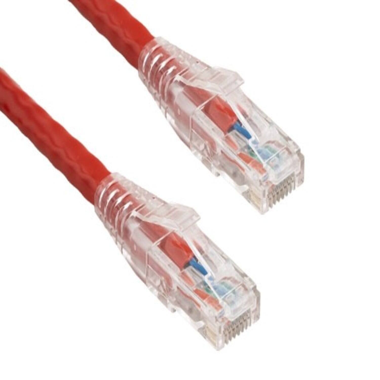 Sanoxy - Cables and Adapters; 0.5ft Cat6 550 MHz UTP Ethernet Network Patch Cable with Clear Snagless Boot - Red price history on PriceWatchPro