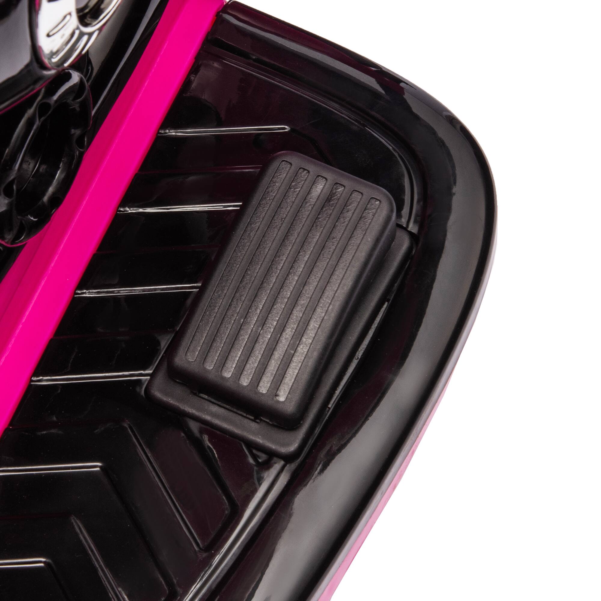 Alt View 5. Qaba - Electric Motorcycle for Kids, 3 Wheel 6V Battery Chopper Motorbike, Ride on with Headlights, Music, Fwd&Reverse for 3-6.