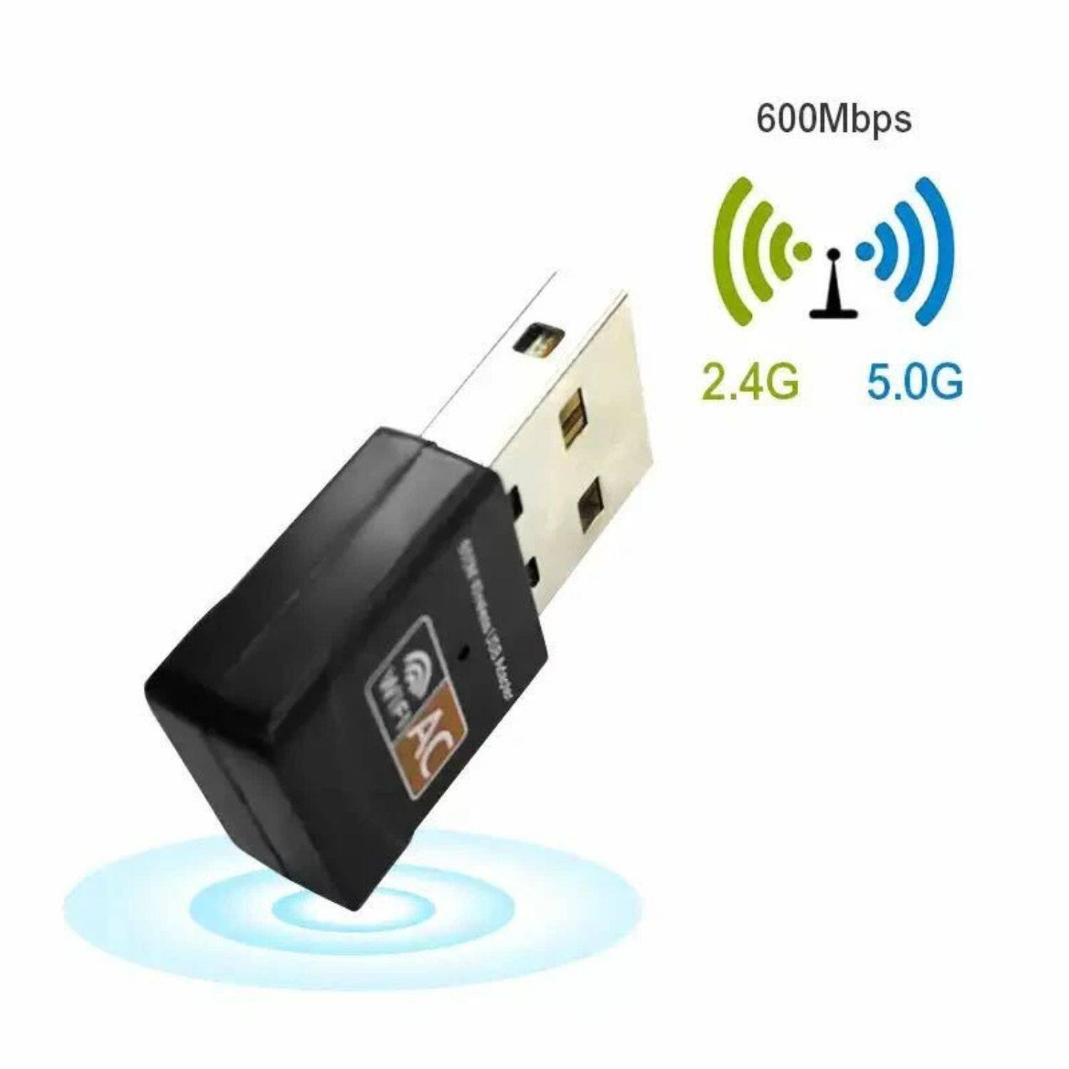 600Mbps  
2.4G 5.0G  
WIFI AC
