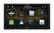 Front. Alpine - 7” Android Auto and Apple CarPlay Bluetooth Digital Media Receiver - Black.