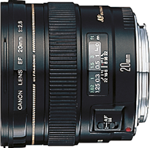 Rent to own Canon - EF 20mm f/2.8 USM Wide-Angle Lens - Black
