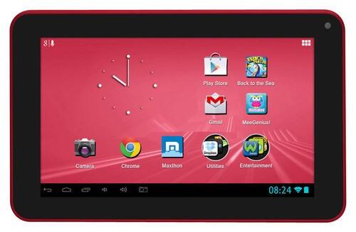 Front. Digital2 - 7 inch Tablet with 8GB Memory - Metallic Red.