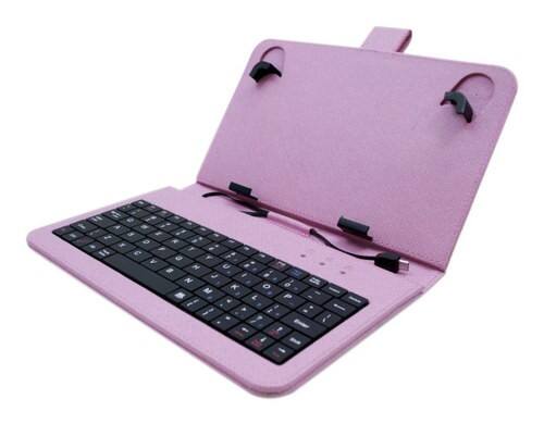 Front Standard. Digital2 - Keyboard Case for Select Digital2 9" Tablets - Pink.