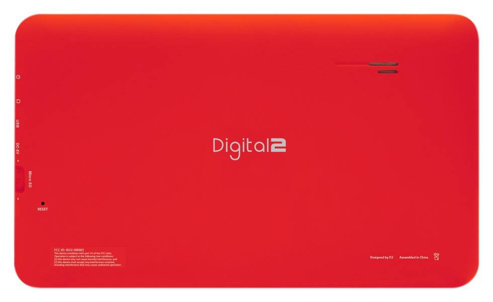 Best Buy Digital2 9 Inch Tablet With 4gb Memory Red D2 927grd