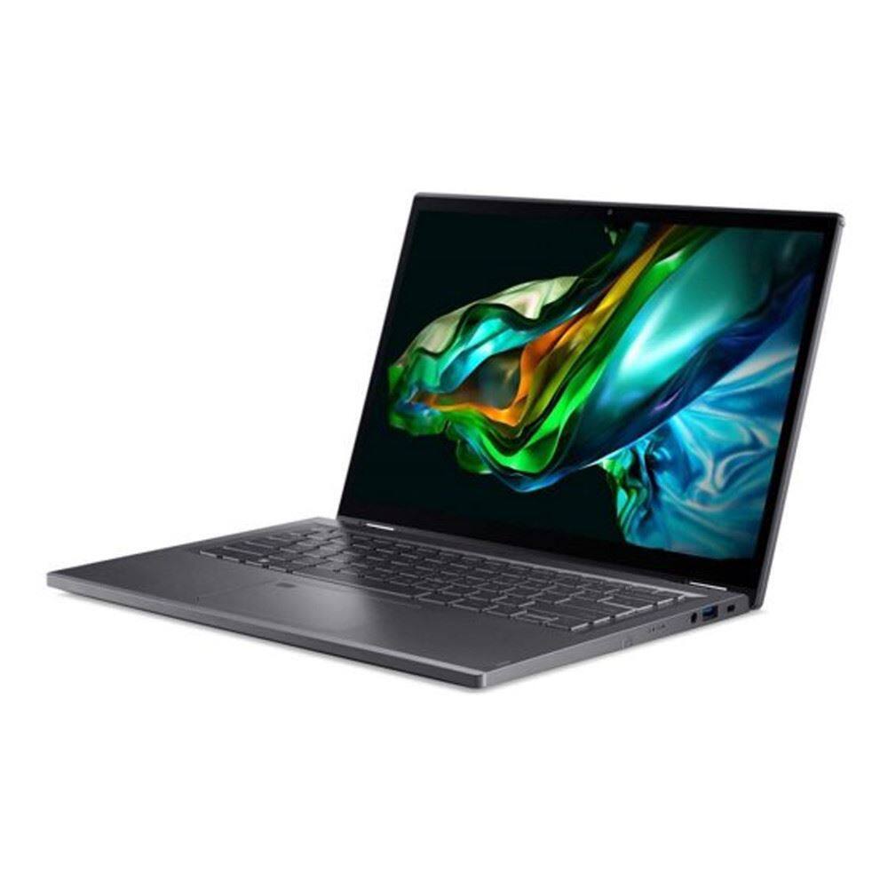 Left. Acer - Aspire 5 Spin A5SP14-51MTN-50Z3 14" Laptop Intel Core i5-1335U 1.3GHz 8GB Ram 512GB SSD Windows 11 Home - Gray.