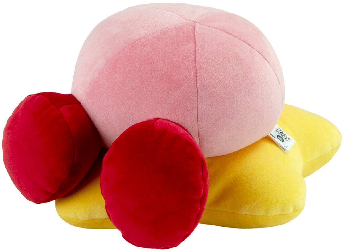Left. TOMY - Club Mocchi Mocchi - Kirby Warp Star 15" Mega Plush.