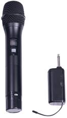 Front. QFX - Wireless Professional Microphone - Silver.
