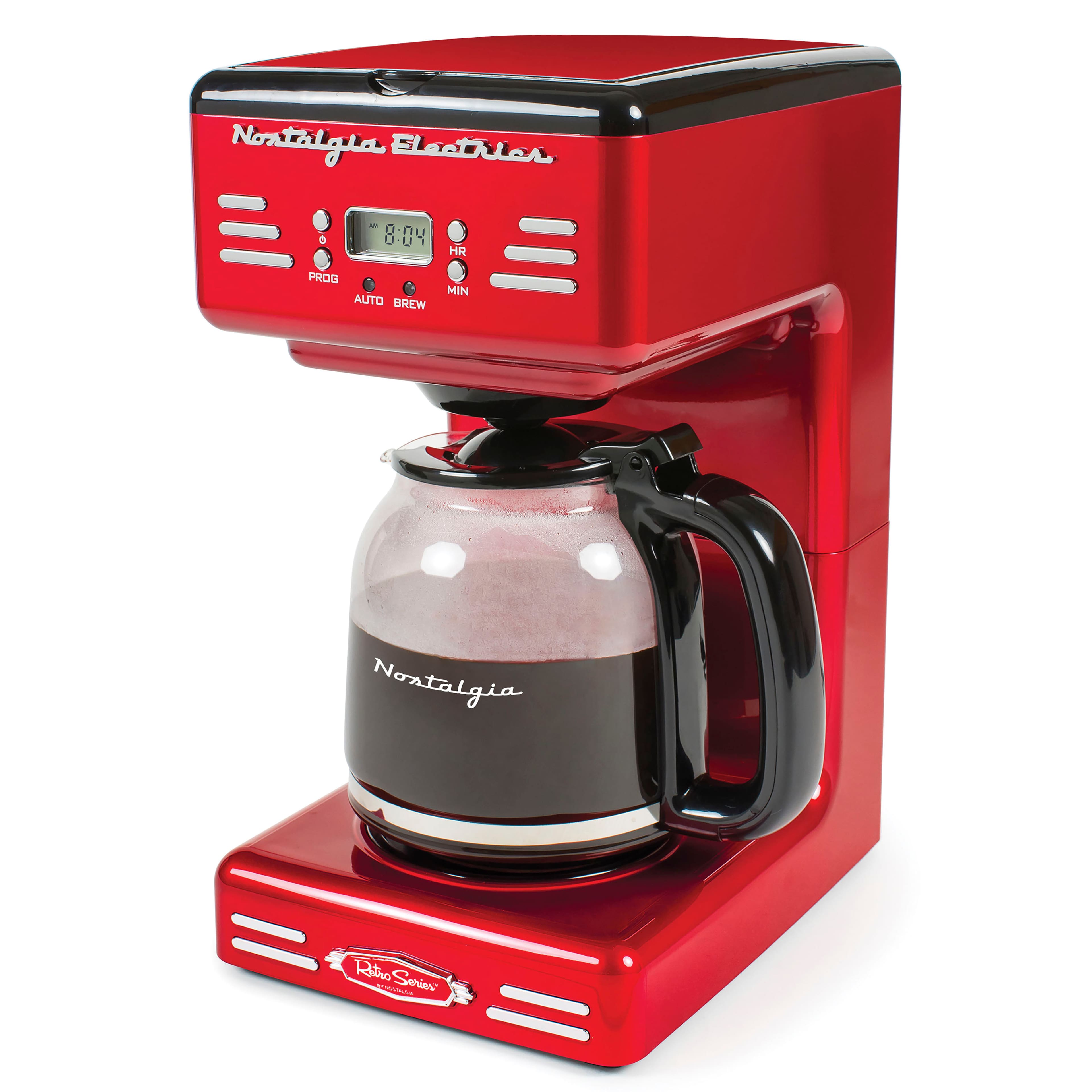 Nostalgia - Retro Coffee Maker - Red
