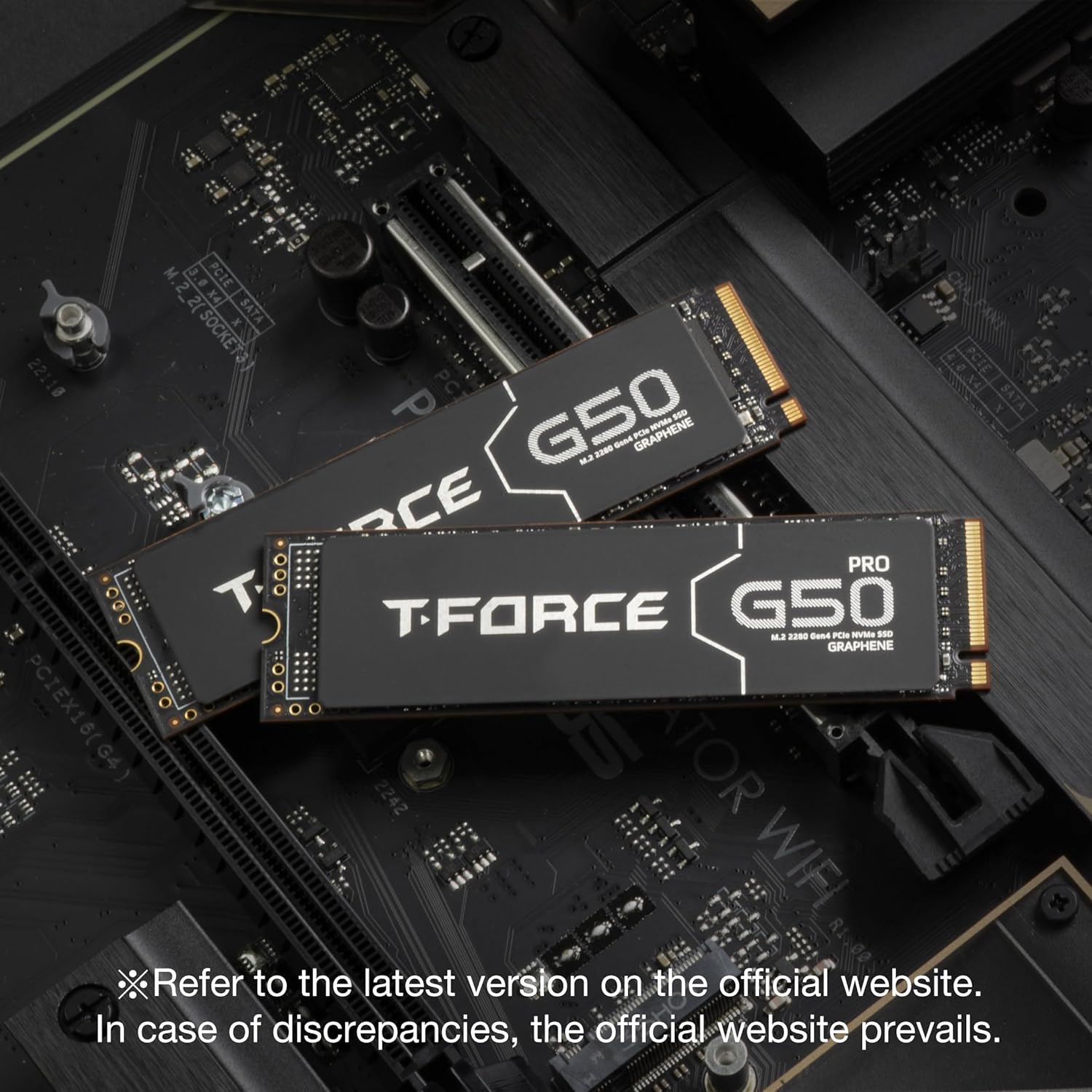 PCIE 2(x4 M.2_2(SOCKET3 SATA SOCKET3 22:10 PC P G50 - - GRAPHENE FOM - - RCE PRO : T TFORCE G50 M DRS Bend - ns S0 GRAPHENE PCIEX16 6( S G4 2242 TOR WIF

Refer to the latest version on the official website. In case of discrepancies, the official website prevails.