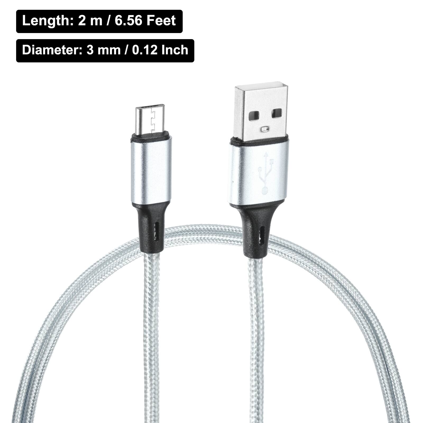 Length: 2 m / 6.56 Feet  
Diameter: 3 mm / 0.12 Inch