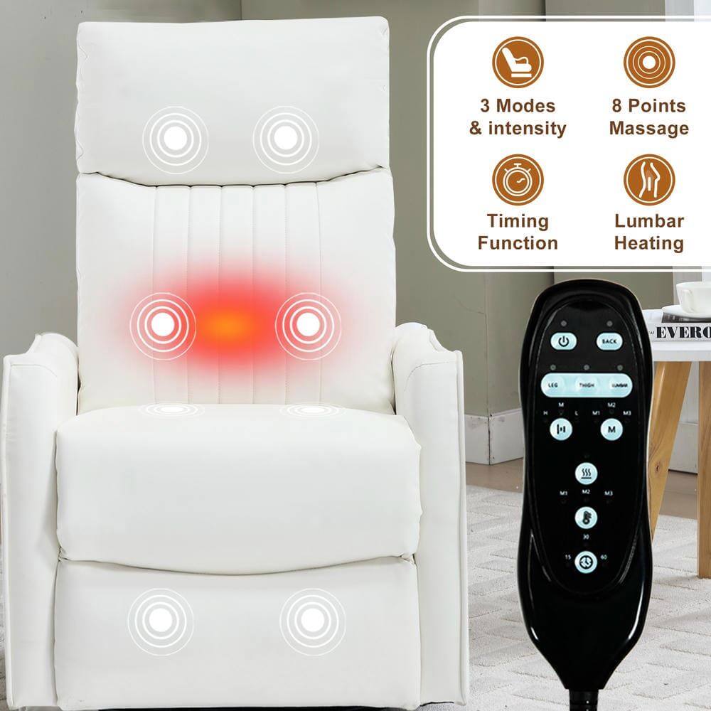 3 Modes & intensity  
8 Points Massage  
Timing Function  
Lumbar Heating