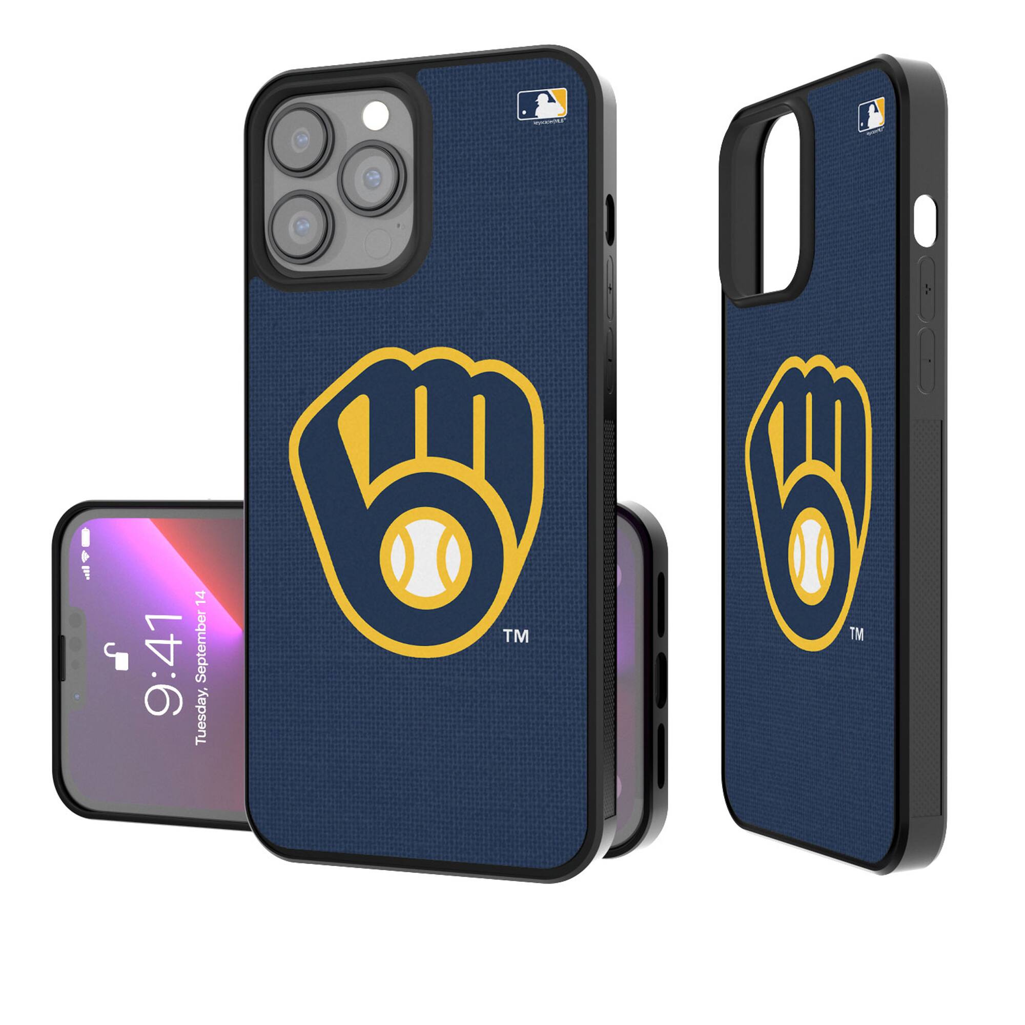 Keyscaper - MLB - Milwaukee Brewers - iPhone Solid Design Bump Case - 15 Pro Max - Multicolor price history on PriceWatchPro