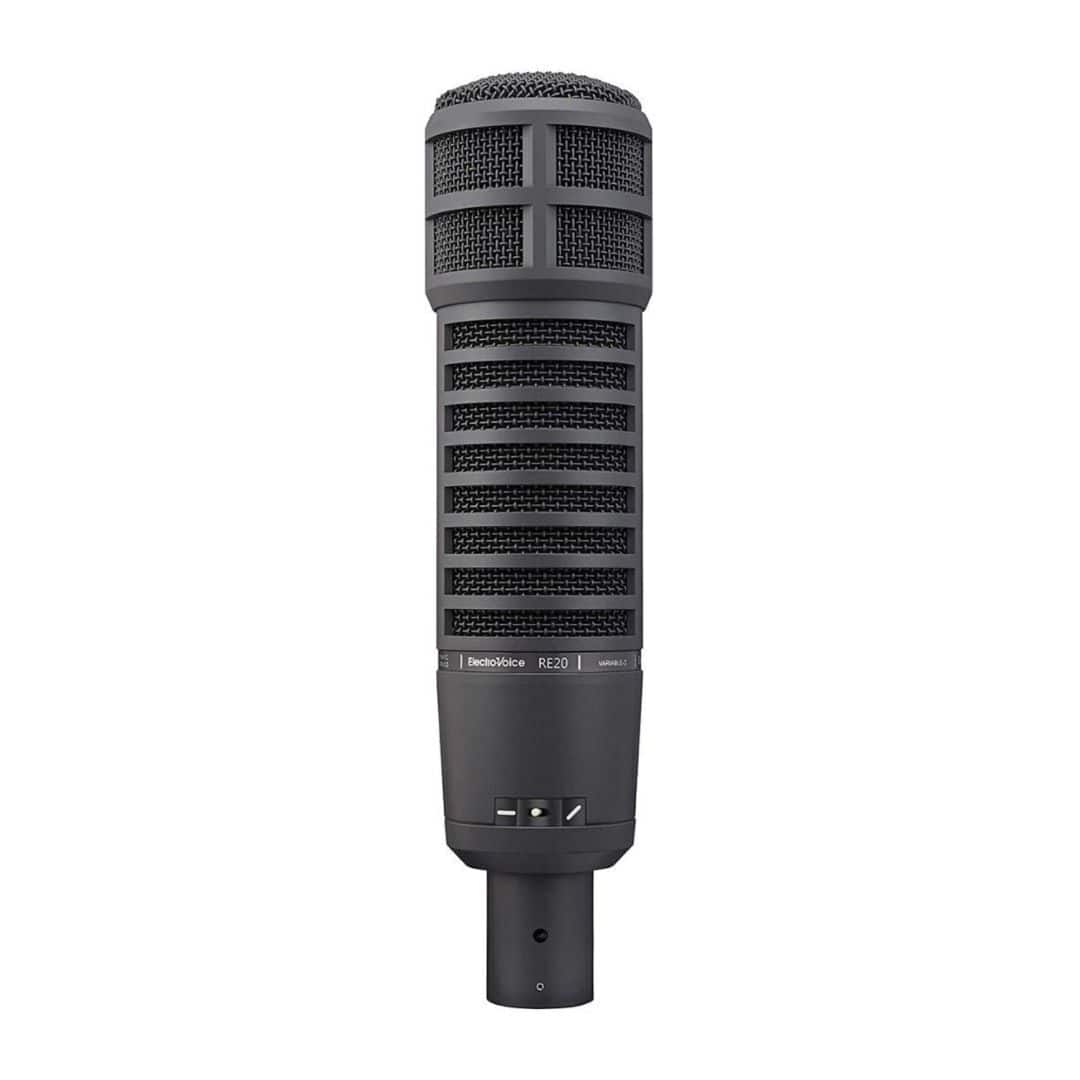 Electro Voice RE20 BLACK Dynamic Broadcast Announcer Microphone