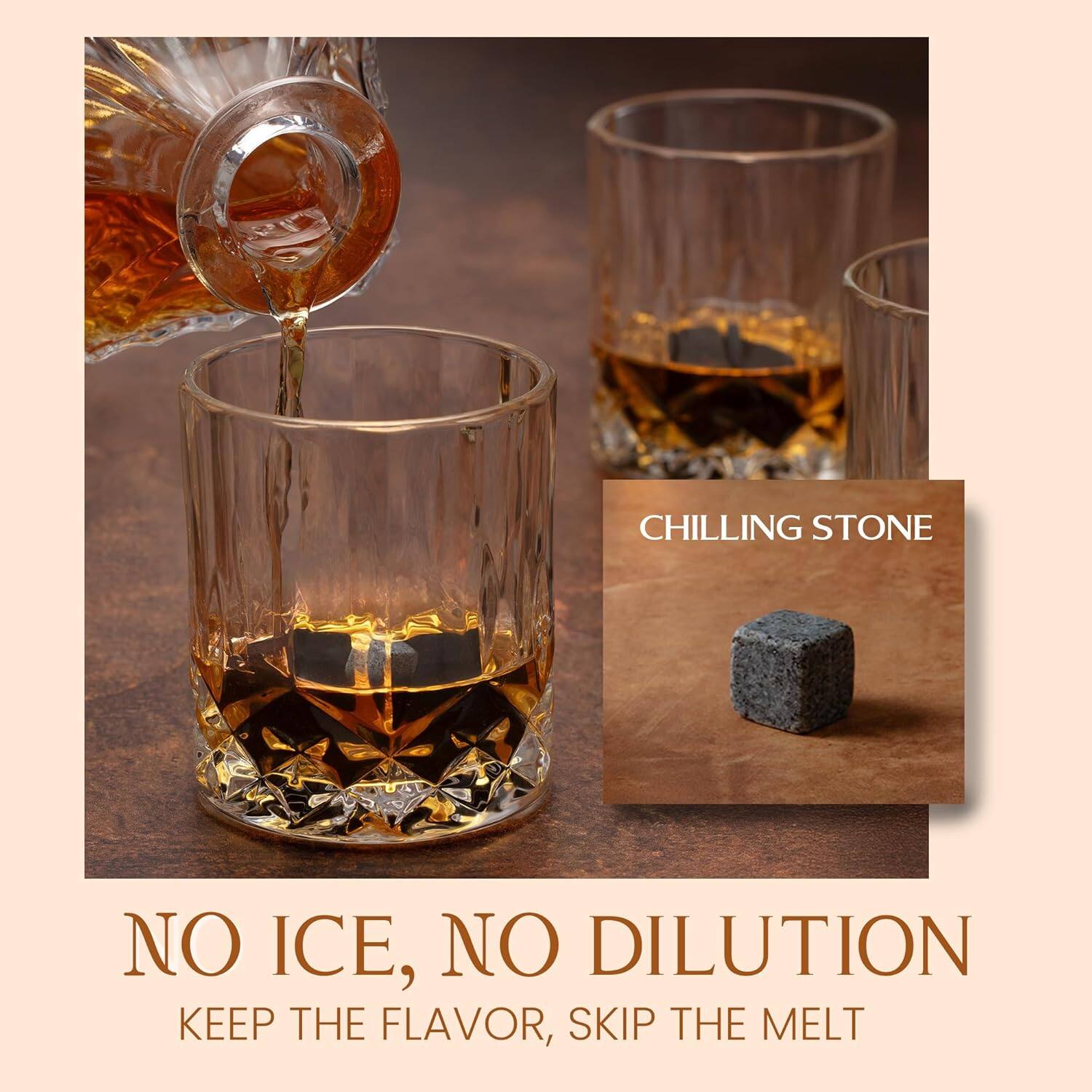 CHILLING STONE

NO ICE, NO DILUTION  
KEEP THE FLAVOR, SKIP THE MELT
