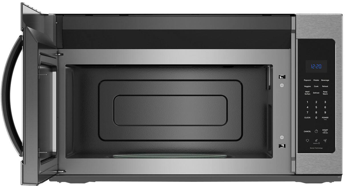 12:20  
Popcorn Potato Beverage Veggies Cook Reheat Melt/ Keep Defrost Soften Warm  
1 2 3 4 5 6 7 8 9  
CLOCK O POWER CANCEL START - -