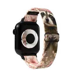 ZOX - Forever Innocent Raccoon NFC Smartwatch Band, 38/40/41mm - Multicolor