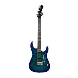 Charvel - Pro-Mod Plus DK24 HH 2PT EB QM 6-String Electric Guitar (Chlorine Burst)