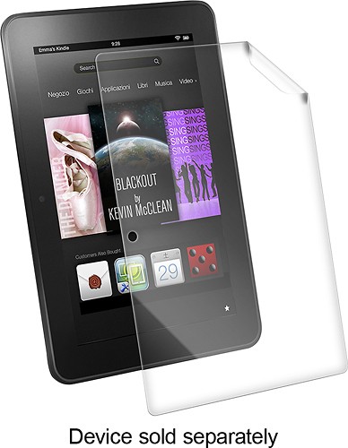  ZAGG - InvisibleSHIELD HD Screen Protector for Kindle Fire HD 7&quot; - Clear