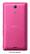 Back Standard. Sony - Xperia ZR Cell Phone (Unlocked) - Pink.