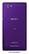 Back Standard. Sony - Xperia M dual Cell Phone (Unlocked) - Purple.
