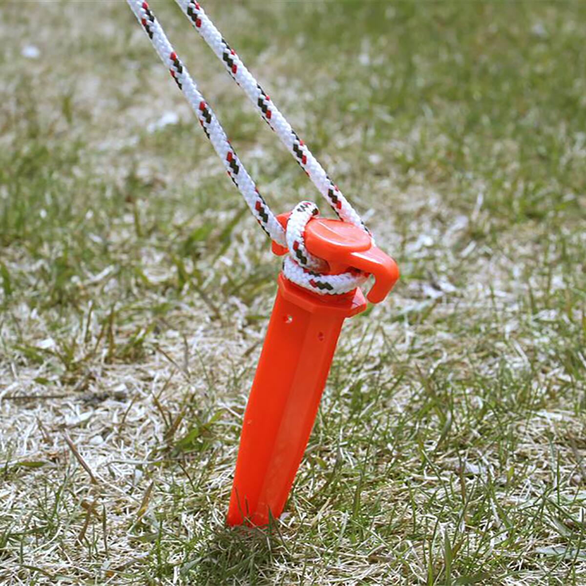 Alt View 4. Coghlan’s - Coghlan's Ground Spike Tent Pegs - Orange - Orange.