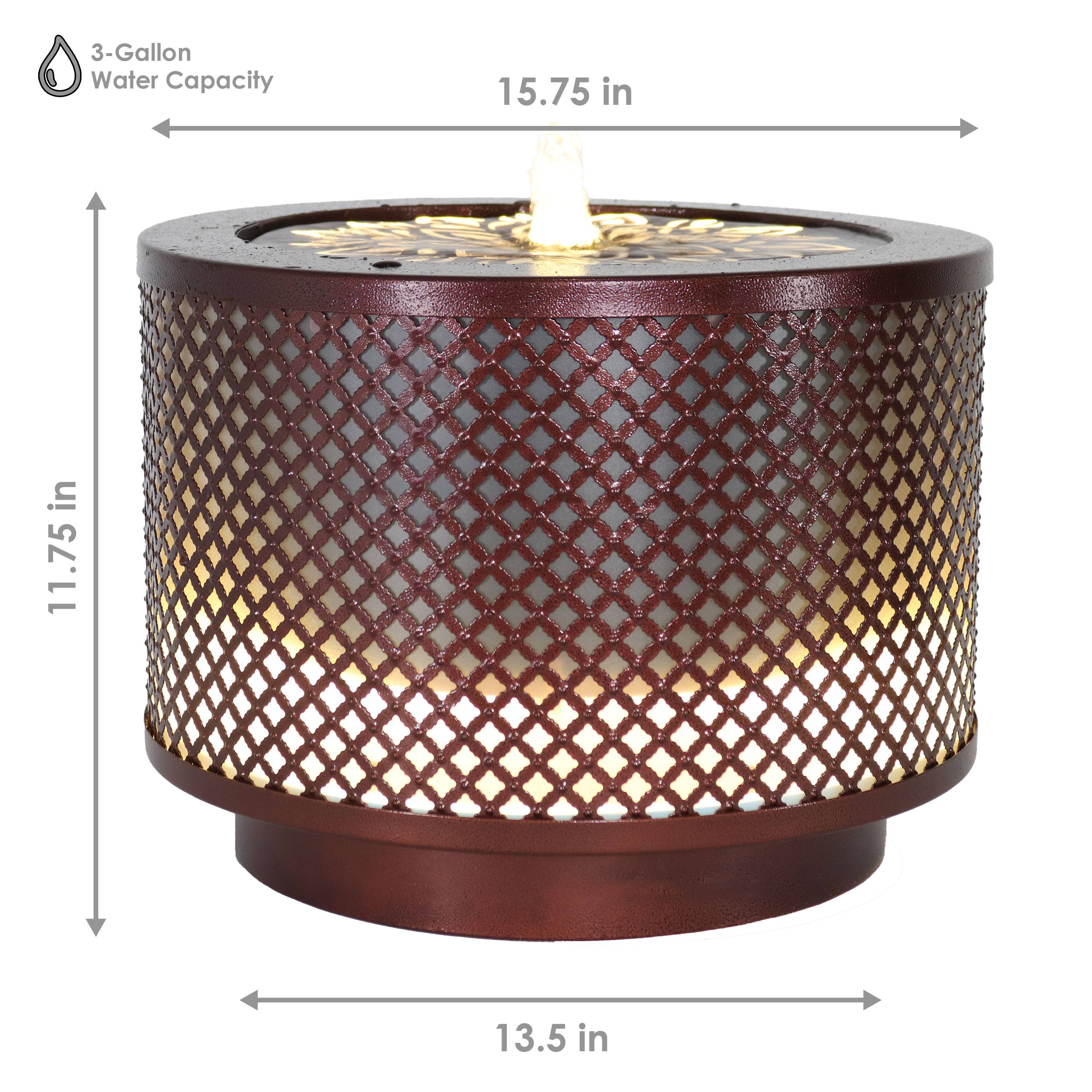 3-Gallon Water Capacity

15.75 in

11.75 in

13.5 in