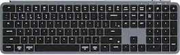 Keychron - B6 Pro 100% Custom Wireless Keyboard with Progrmmable ZMK Support - Space Gray