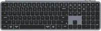 Keychron - B6 Pro 100% Custom Wireless Keyboard with Progrmmable ZMK Support - Space Gray - Front_Zoom