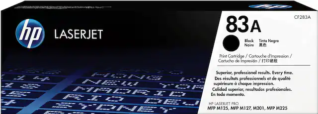 Front. HP - 83A Toner Cartridge - Black.