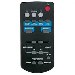 ALLIMITY - Replacement Remote Control FSR60 WY57800, Fit for Yamaha Soundbar ATS-1010 ATS1010 YAS-201 YAS-101 YAS-101BL YAS101 - Black