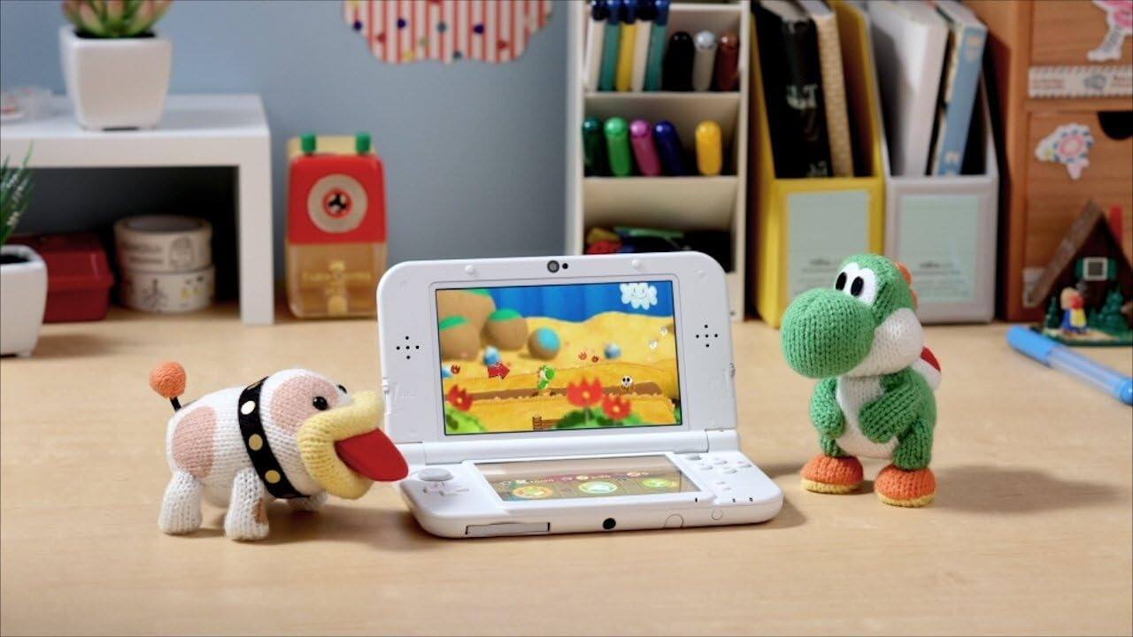 Alt View 1. Nintendo - Poochy and Yoshi's Woolly World [Nintendo 3DS].