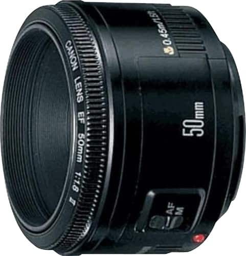 Canon EF 50mm f/1.8 II Standard Lens Black - Best Buy