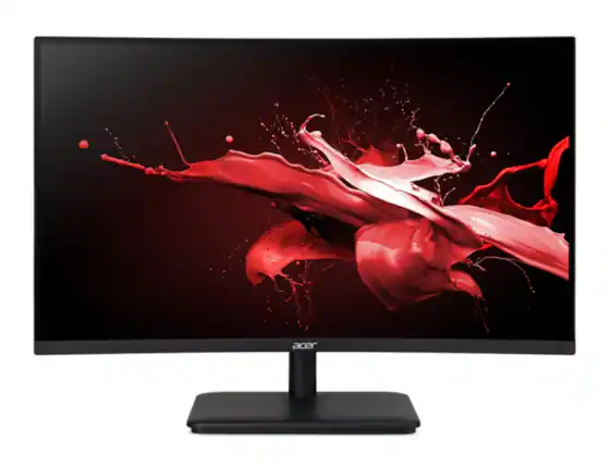 Front. Acer - Nitro EDA270U 27" VA Monitor 170Hz WQHD 2560x1440 1ms Response Time - Black.
