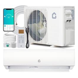 Qeetex - 20 SEER2 9000 BTU Mini Split Air Conditioner Heat Pump with Wifi Control, Heat Cool Up to 450 Sq.Ft - White