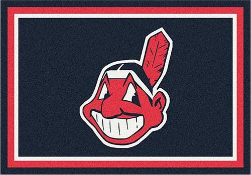 Front Standard. Milliken - Cleveland Indians Small Rug.
