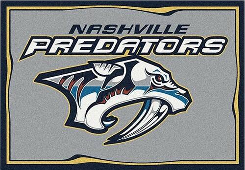 Front Standard. Milliken - Nashville Predators Small Rug.