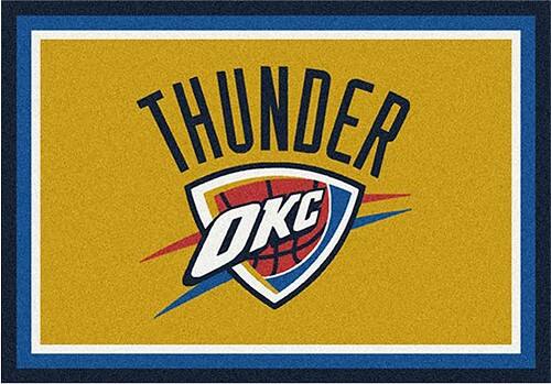 Front Standard. Milliken - Oklahoma City Thunder Small Rug.