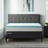 Alt View 14. Lucid Comfort Collection - Lucid Comfort Collection 3" Gel Memory Foam Topper, Queen - Blue.