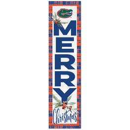 Jardine - Florida Gators 12'' x 48'' Outdoor Christmas Leaner - White