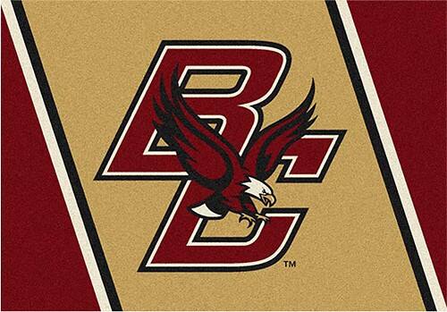 Front Standard. Milliken - Boston College Small Rug.