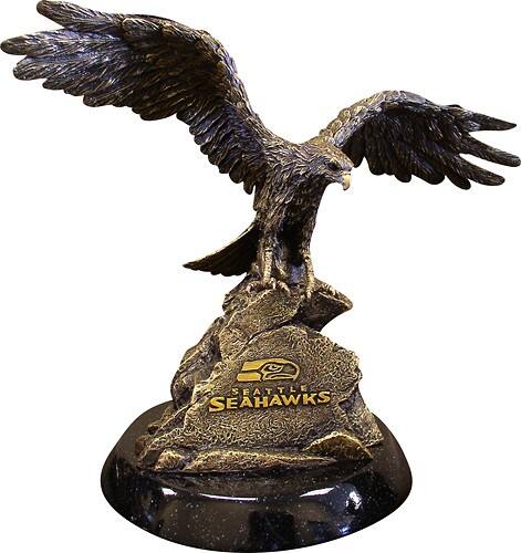 Front Standard. Wild Sales - Seattle Seahawks Desktop Statue.