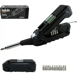 Kelvin - The Everyday Multi-Tool with Flashlight KELVIN-17-BLB - Black