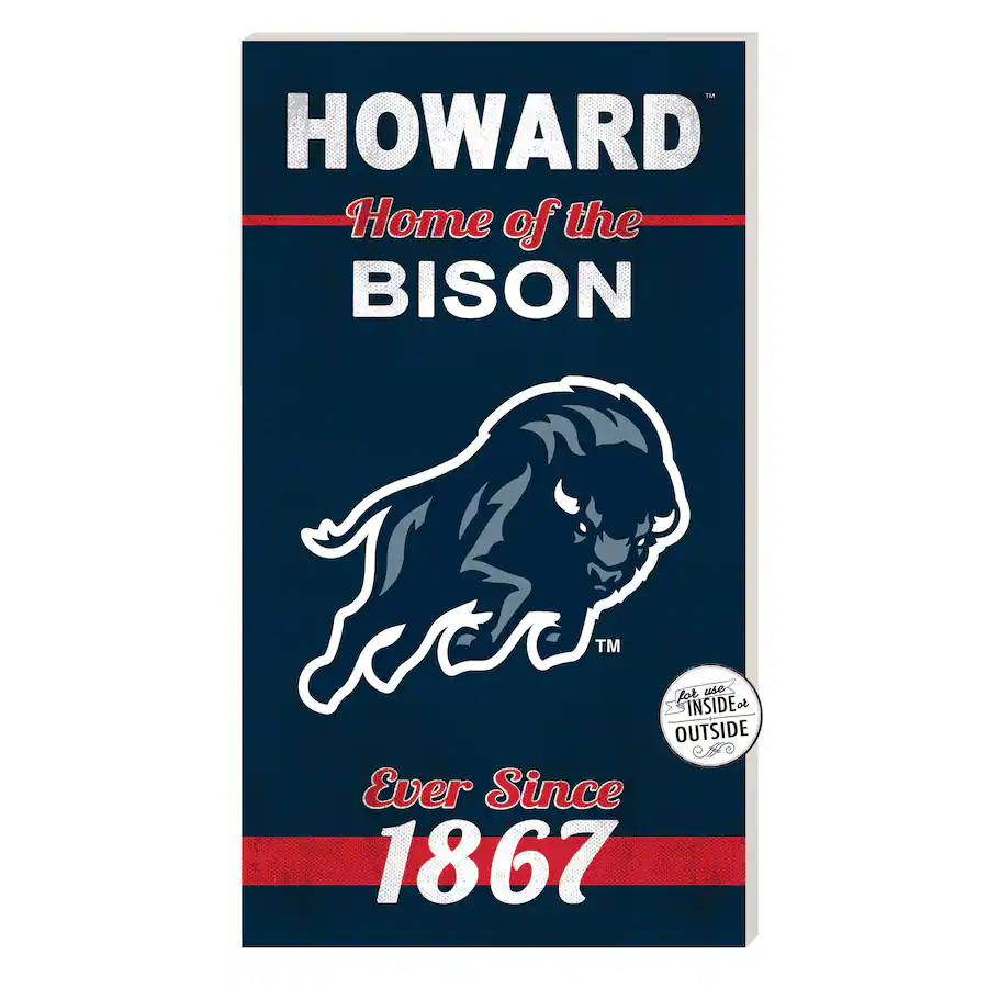 Daca Graphics Jardine Howard Bison 11'' x 20'' Home Of The Sign Navy - Best Buy