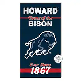 Jardine - Howard Bison 11'' x 20'' Home Of The Sign - Navy